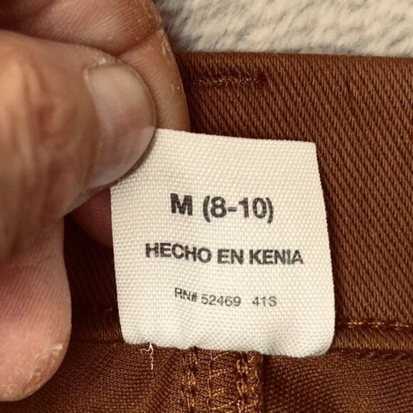 Time & Tru Womens Pants Medium (8-10) Lot of Two Twill Skinny Casual Stretch - Picture 9 of 16